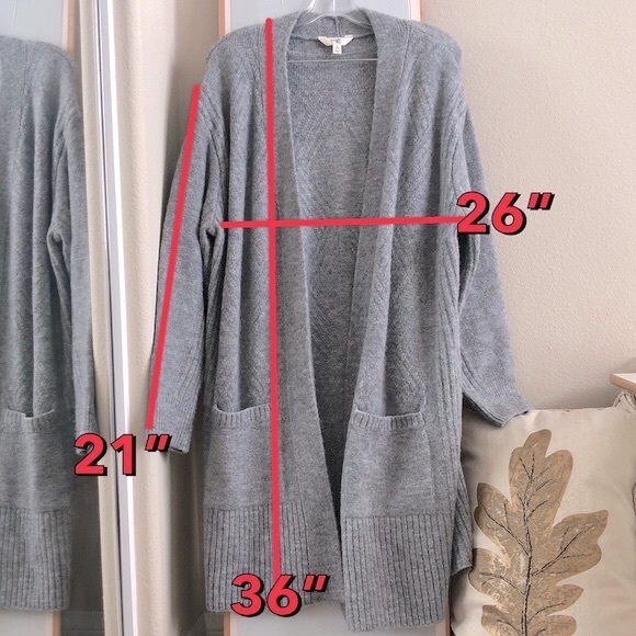 Terra & Sky Women's Long Line Cardigan Sweater, 0X (14W) - Picture 12 of 12